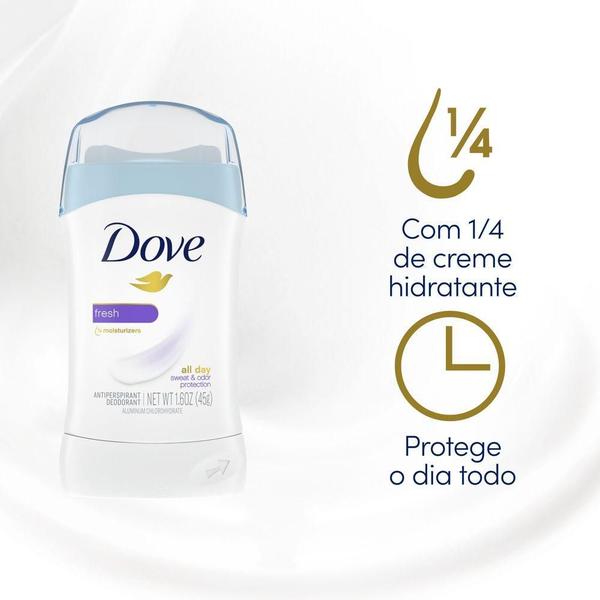 Imagem de Desodorante Antitranspirante Stick Dove Fresh 45g