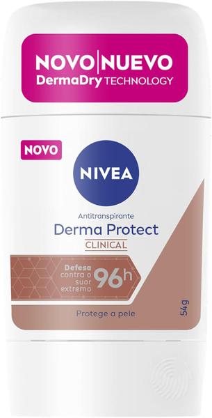 Imagem de Desodorante Antitranspirante Stick Nivea Derma Protect Clinical 54g