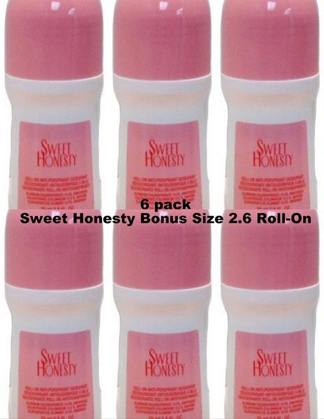 Imagem de Desodorante Avon Sweet Honesty Bonus tamanho 75 ml (pacote com 6)