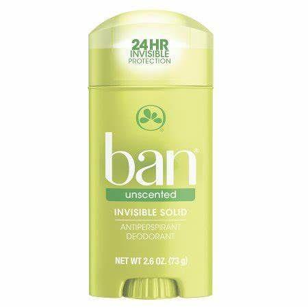 Imagem de Desodorante Ban Stick Antitranspirante Sólido Unscented 73g