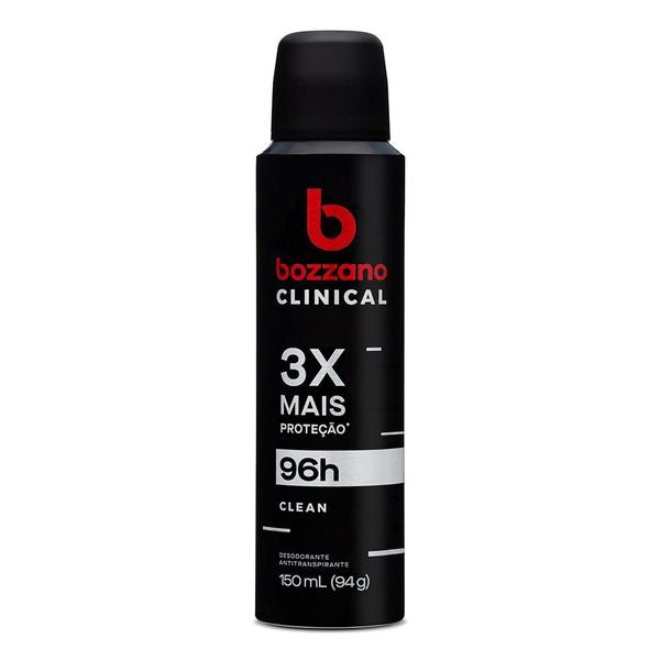 Imagem de Desodorante Bozzano Aerosol Clinical Clean 150ml