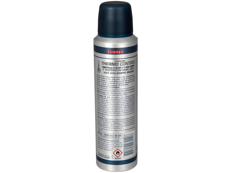 Imagem de Desodorante Bozzano Thermo Control Sensitive - Aerossol Antitranspirante Masculino 90g