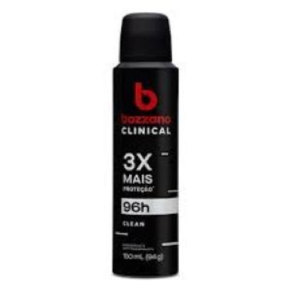 Imagem de Desodorante Clinical Clean Antitranspirante Aerossol Bozzano Masculino 150ml