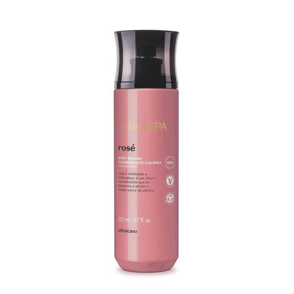 Imagem de Desodorante Colônia Body Splash Nativa Spa Rosé, 200 ml