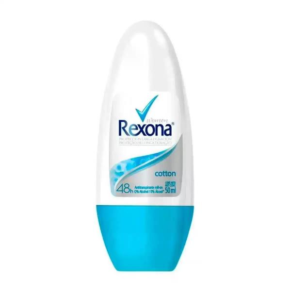 Imagem de Desodorante Cotton Roll-On Rexona 50ML