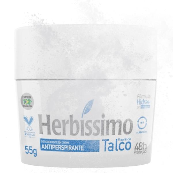 Imagem de Desodorante Creme Antitranspirante 55g Herbíssimo - Dana