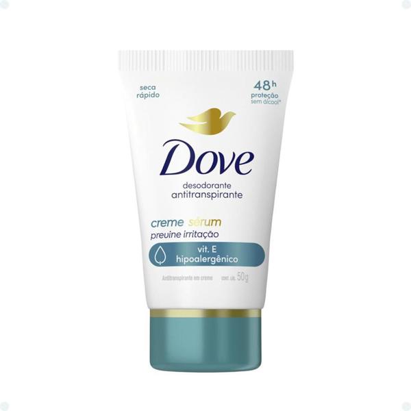 Imagem de Desodorante Creme Dove Antitranspirante Previne Irritação