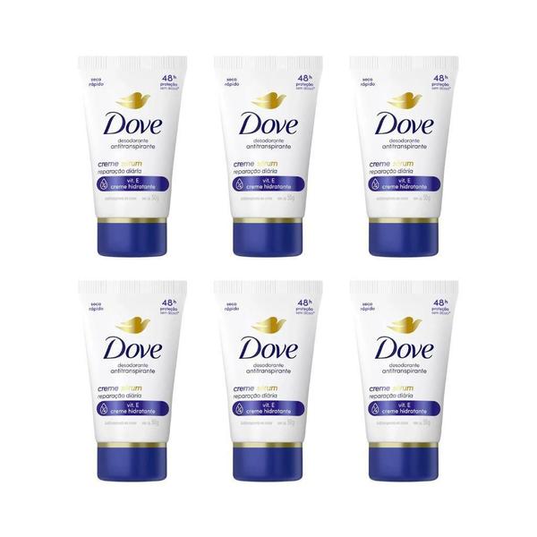 Imagem de Desodorante Creme Dove Fem Repar Diaria 50G - Kit Com 12Un