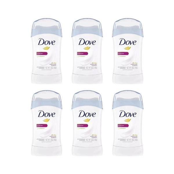 Imagem de Desodorante Creme Dove Fem Stick Powder 45G - Kit Com 6Un