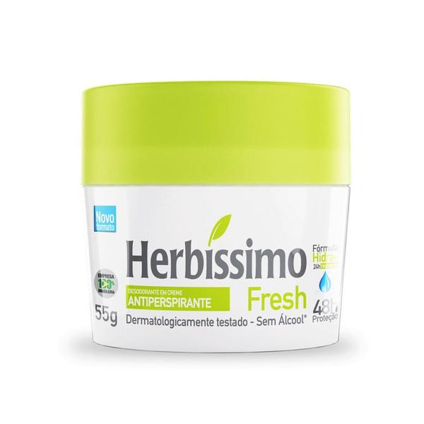 Imagem de Desodorante creme herbissimo 55gr a escolher