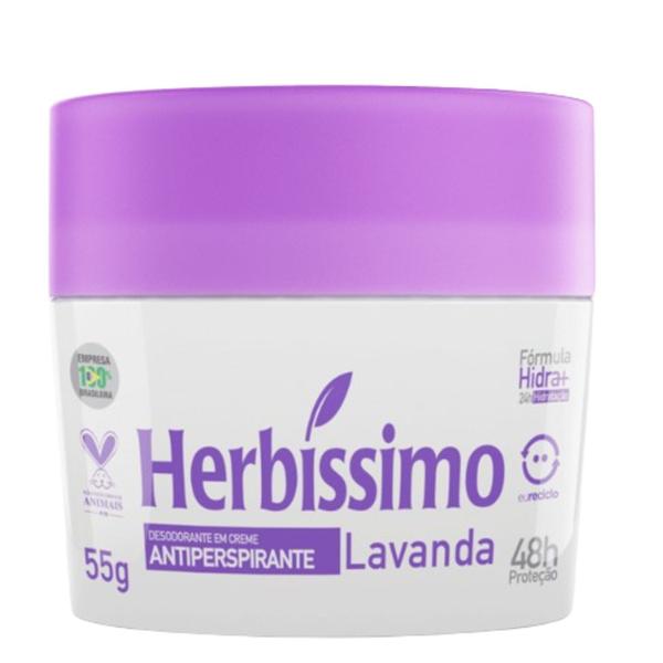 Imagem de Desodorante Creme Lavanda Herbíssimo 55G - Dana