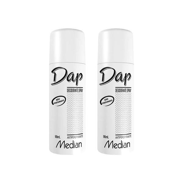 Imagem de Desodorante Dap Spray 90ml - Kit C/ 2un