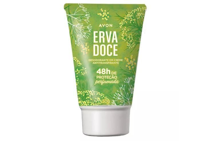 Imagem de Desodorante em Creme Antitranspirante Erva Doce - 50 g