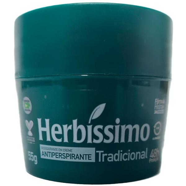 Imagem de Desodorante em Creme Herbíssimo Antitranspirante Tradicional Sem Álcool 55g