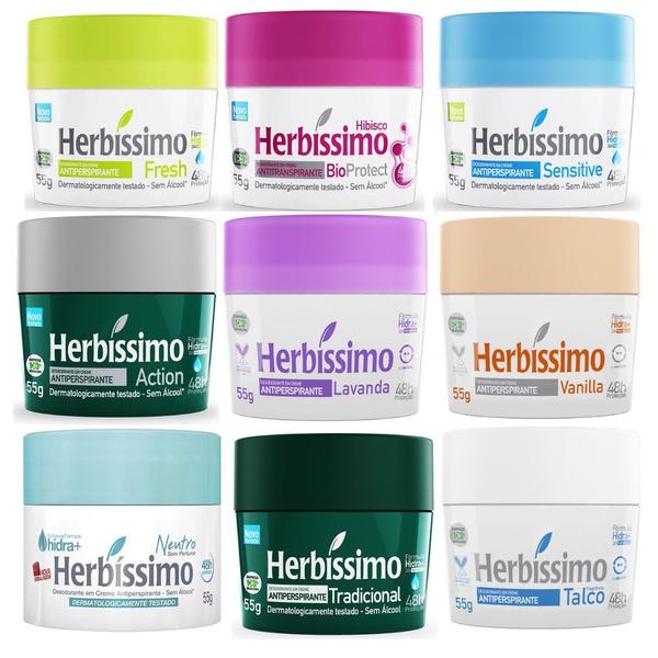 Desodorante em Creme Herbíssimo Vanilla 55g - HERBISSIMO Imagem de Desodorante em Creme Herbíssimo Vanilla 55g
