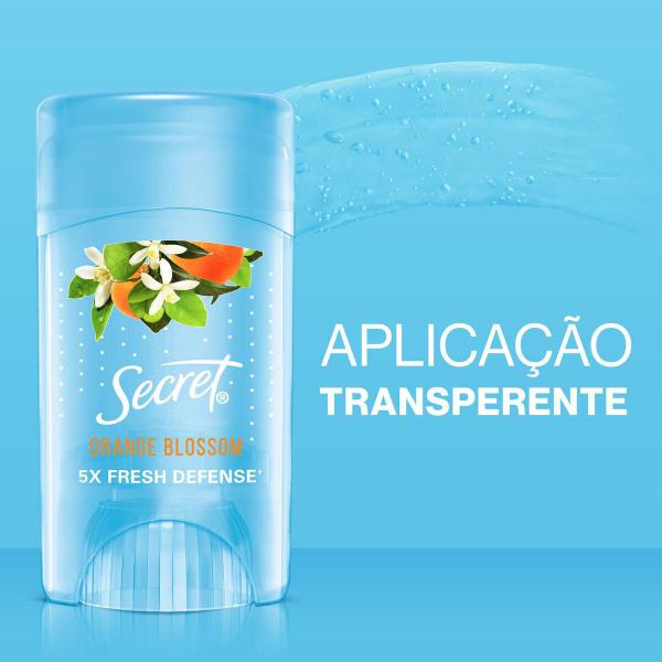 Desodorante em Gel Secret Orange Blossom 45g Imagem de Desodorante em Gel Secret Orange Blossom 45g