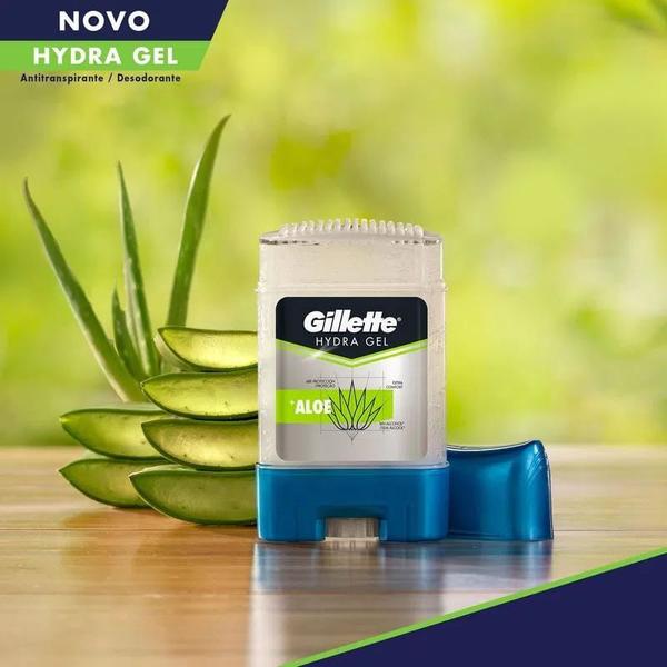 Imagem de Desodorante Gel Antitranspirante Gillette Hydra Gel Aloe 45g