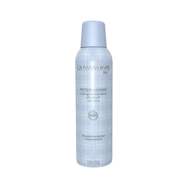 Imagem de Desodorante Giovanna Baby Blue Aerosol 150ml Azul