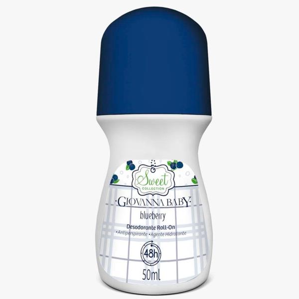 Imagem de Desodorante Giovanna Baby Blueberry, Roll-On, 1 Unidade Com 50Ml