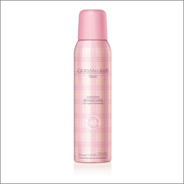 Imagem de Desodorante Giovanna Baby Rosa Aerossol 150ml