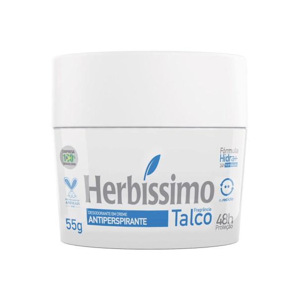 Imagem de Desodorante Herbíssimo Creme Talco 55g