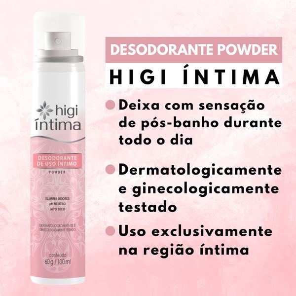 Imagem de Desodorante Íntimo Daxx Higi Íntima Powder 100ml