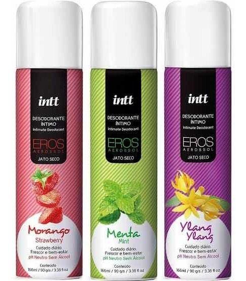 Imagem de Desodorante Intimo Jato Seco Morango Unisex 100ml