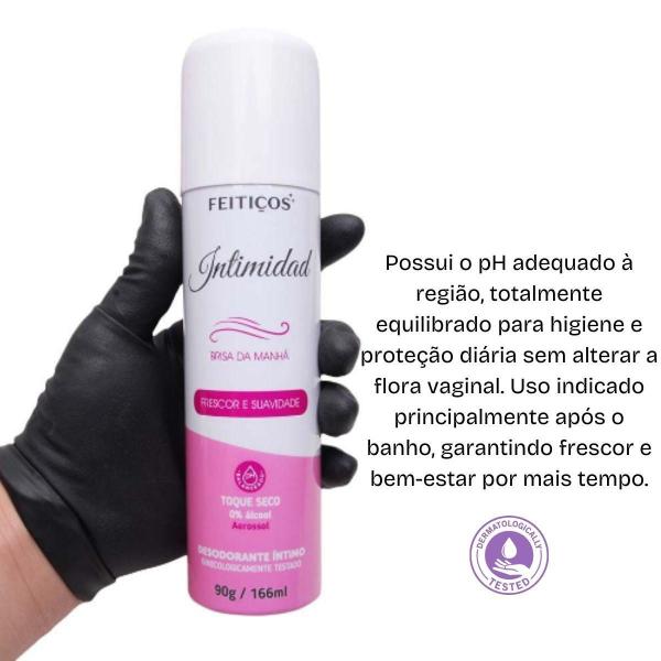 Imagem de Desodorante íntimo proteção feminina Cheiroso e refrescante