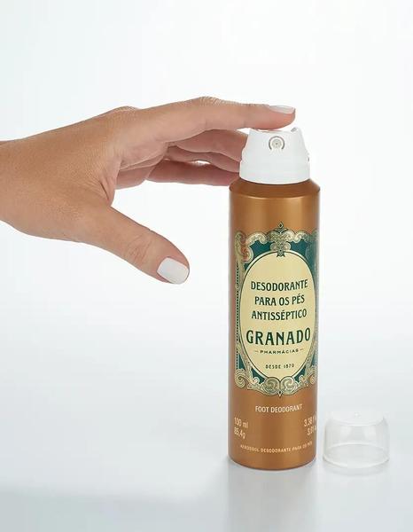 Imagem de Desodorante Marron Spray Para Pés Antisséptico Granado 100ml