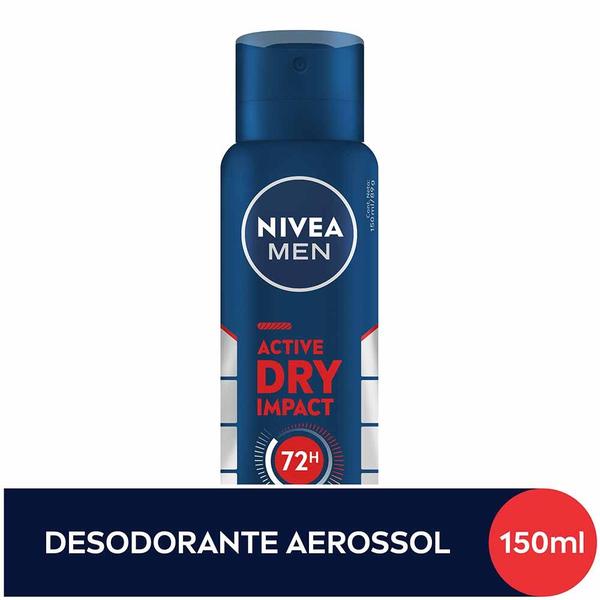 Imagem de Desodorante Masculino Aerosol NIVEA MEN - Dry Impact