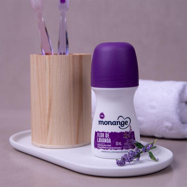 Imagem de Desodorante Monange Roll-On Flor de Lavanda 48h 50ml