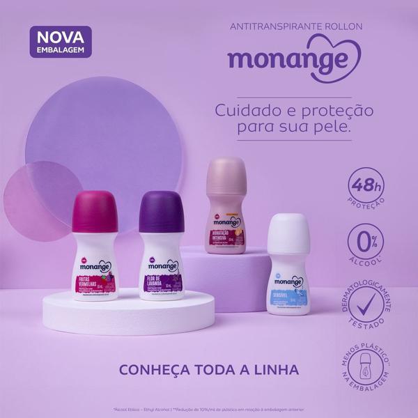 Imagem de Desodorante Monange Roll-On Flor de Lavanda 48h 50ml