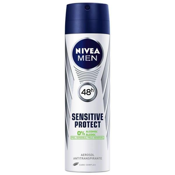 Imagem de Desodorante nivea aerosol men 150ml sensitive protect