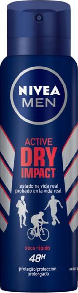 Imagem de Desodorante Nivea Aerossol Dry Impact 150ml