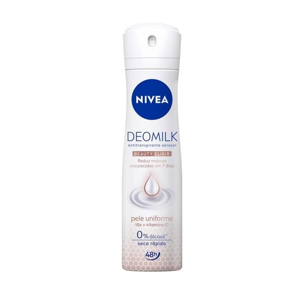 Imagem de Desodorante Nivea Aerossol Fem Prem Deomilk Pele Unifor 150Ml