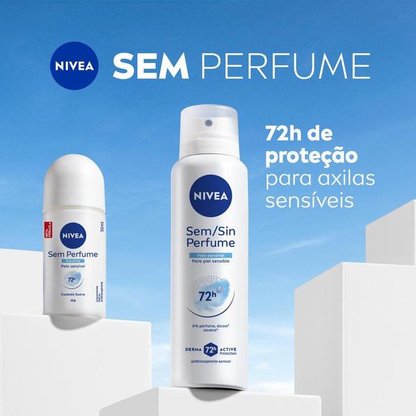 Imagem de Desodorante Nivea Aerossol Sensitive & Pure 150ml