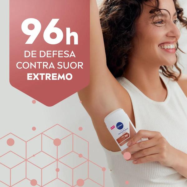 Imagem de Desodorante nivea clinical stick derma protect feminino 54g