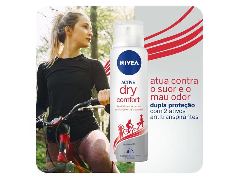 Imagem de Desodorante Nivea Dry Comfort Aerossol  - Antitranspirante Feminino 150ml