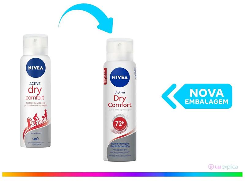 Imagem de Desodorante Nivea Dry Comfort Plus Aerossol