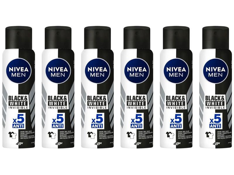 Imagem de Desodorante Nivea Invisible Black & White Aerossol