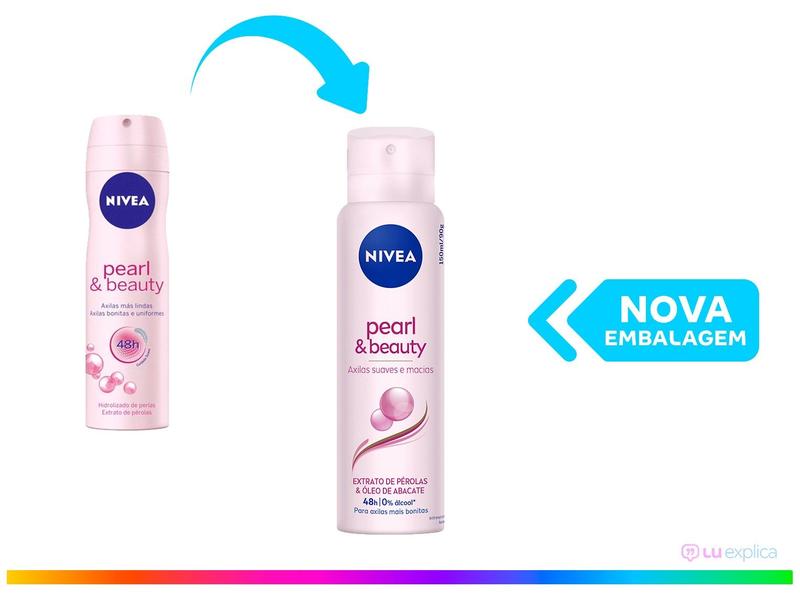 Imagem de Desodorante Nivea Pearl & Beauty Aerossol