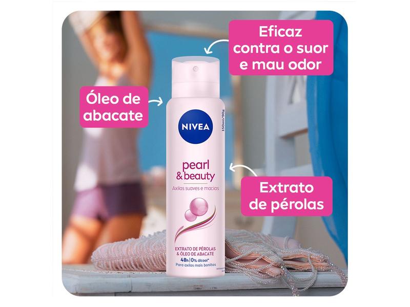 Imagem de Desodorante Nivea Pearl & Beauty Aerossol