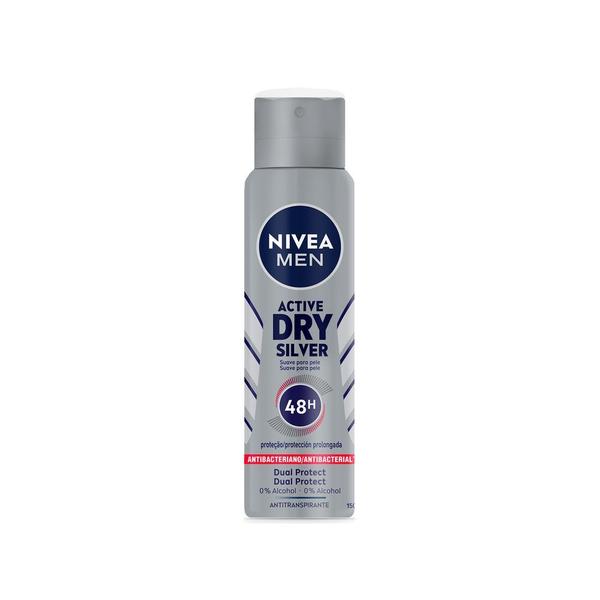 Imagem de Desodorante Nivea Silver Protect Aerossol 150ml