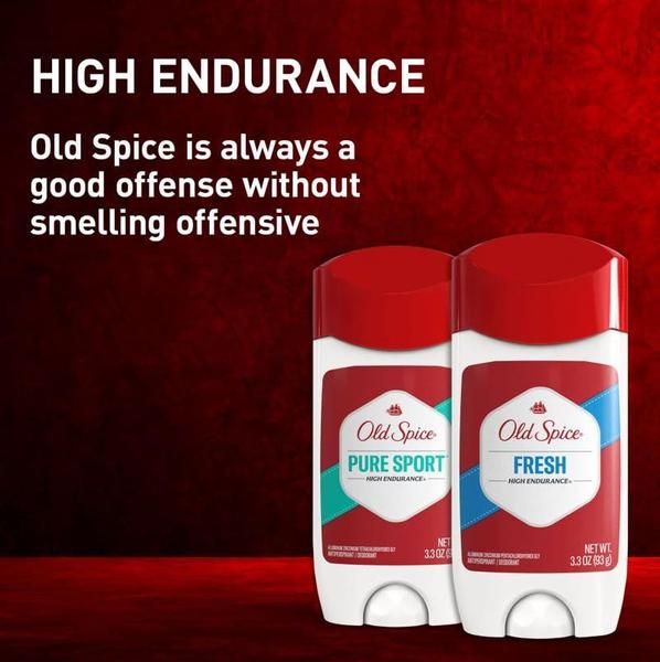 Imagem de Desodorante Old Spice High Endurance Men 128 ml (pacote com 3)