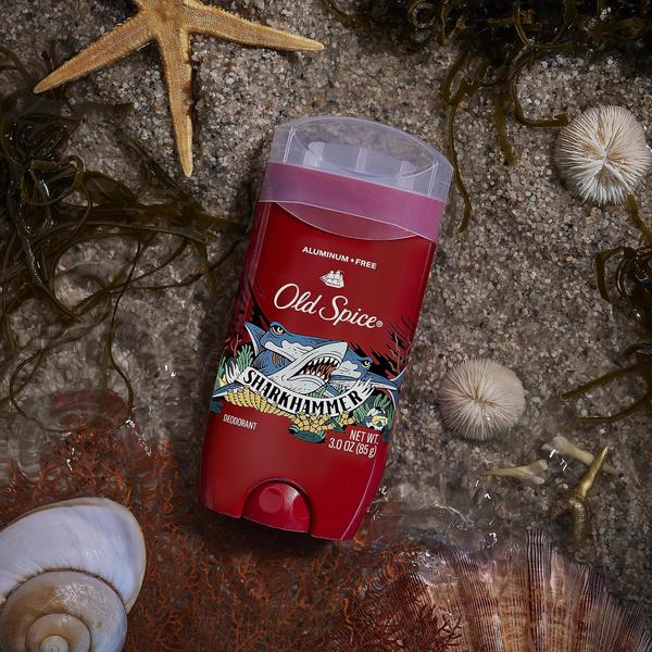 Imagem de Desodorante Old Spice Sharkhammer, sem alumínio, 90 ml (pacote com 