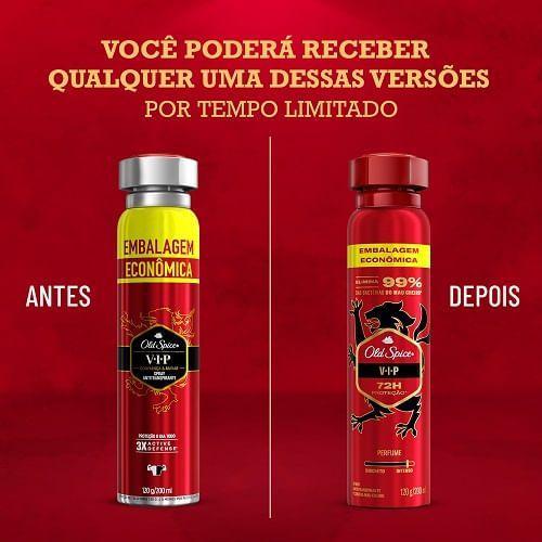 Imagem de Desodorante Old Spice Vip Spray Antitranspirante 48h 200ml Embalagem Econômica