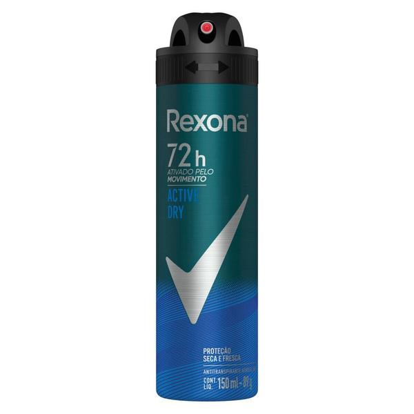 Imagem de Desodorante Rexona Active Men Aerossol 150ml