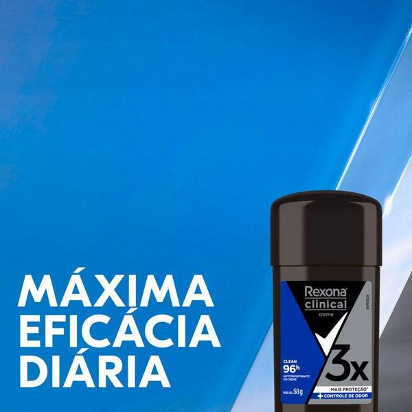 Imagem de Desodorante Rexona Clinical Clean 58g