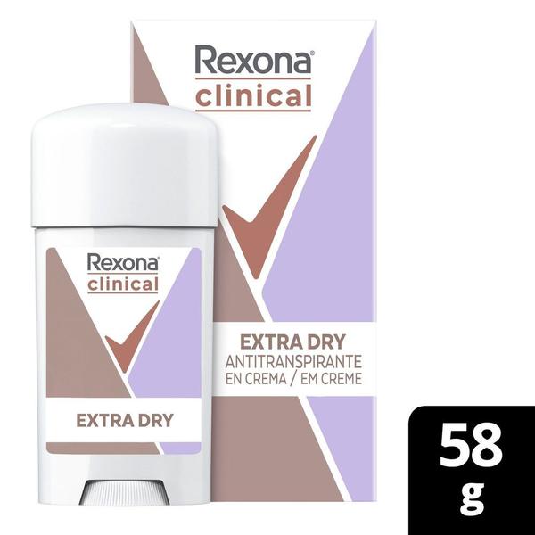 Imagem de Desodorante Rexona Clinical Cream Extra Dry 58g