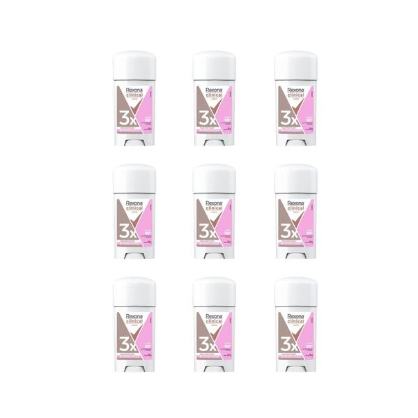 Imagem de Desodorante Rexona Creme Clinical 58g Feminino Classic - 9un